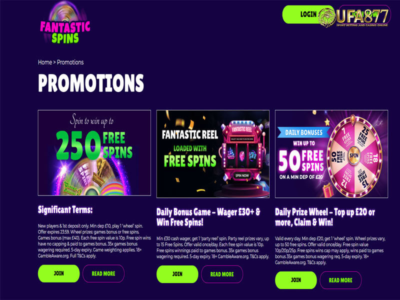 Fantastic Spins Casino